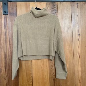 H&M crop turtleneck